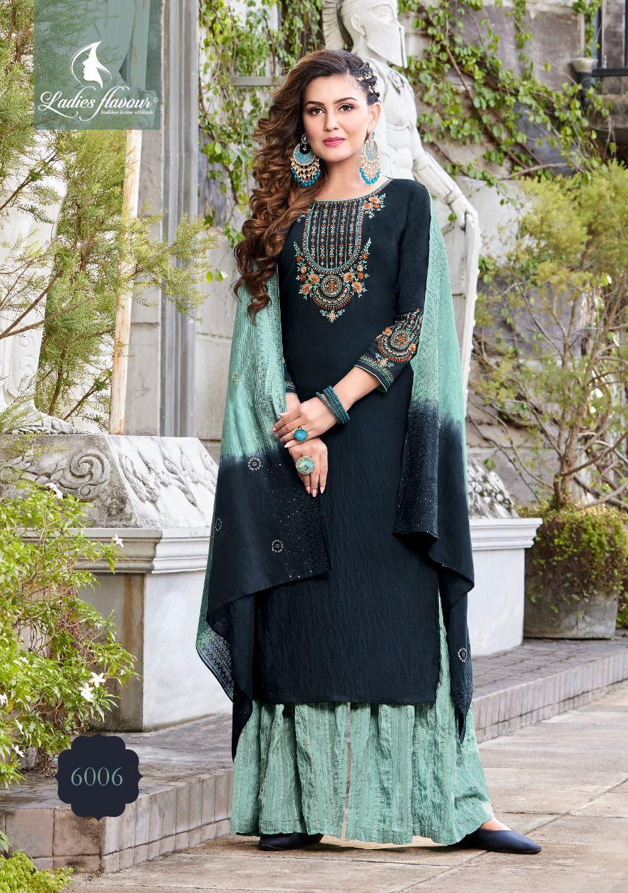  Ladies Flavour Ruhana 5 Exclusive Wear Pure Viscose Wholesale Readymade Suit Collection